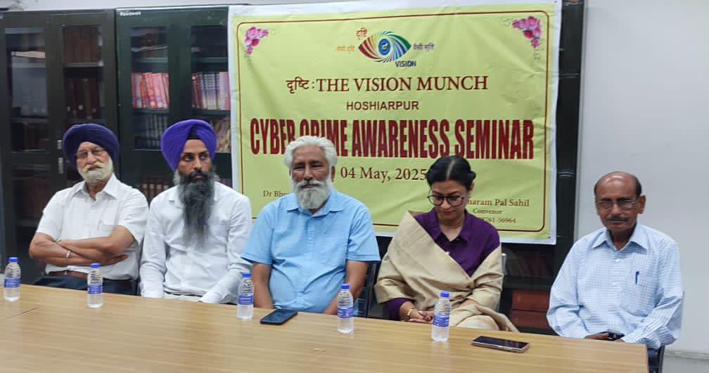 Cybercrime awareness seminar organized.